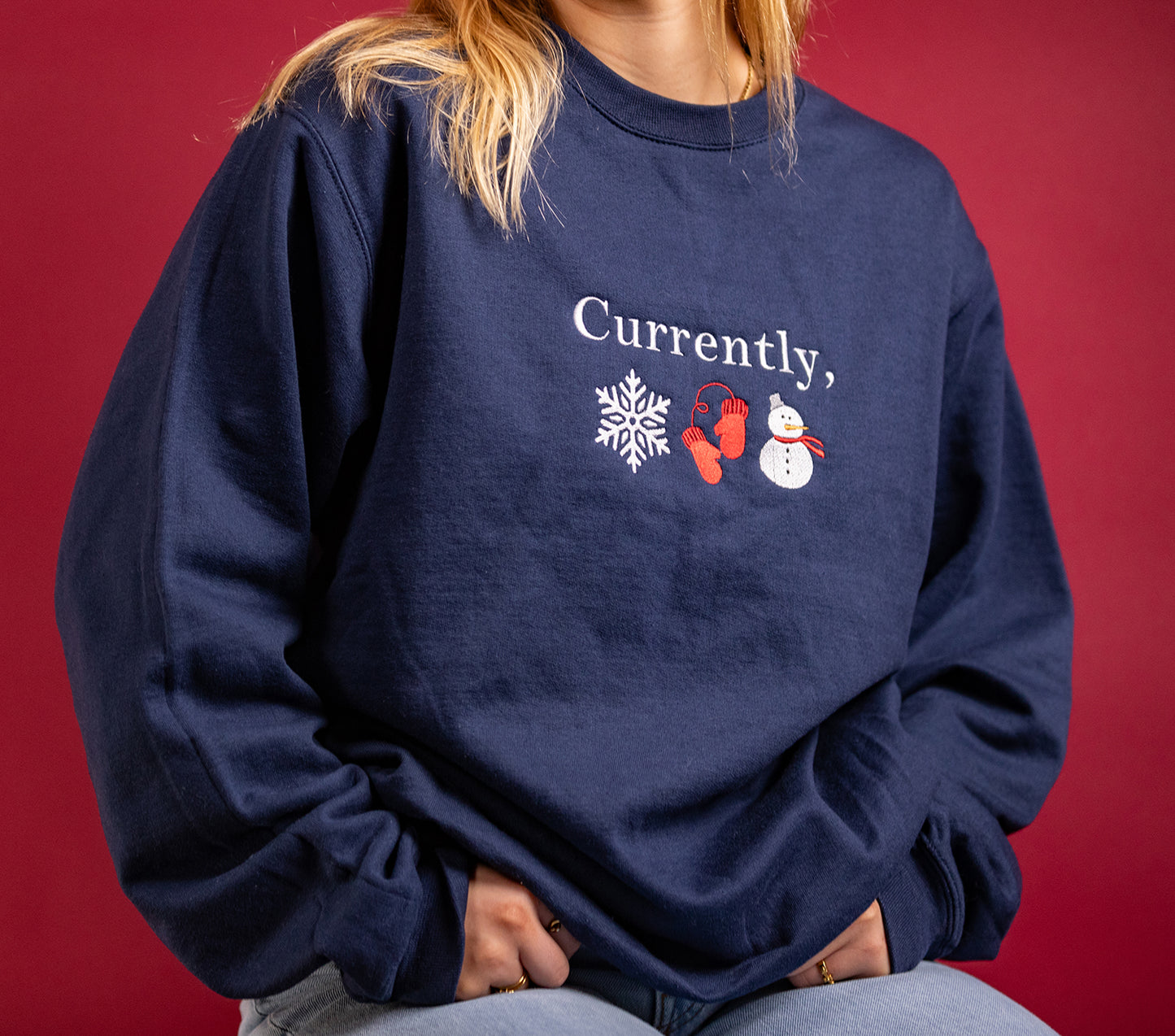 Currently, Winter Sweatshirt