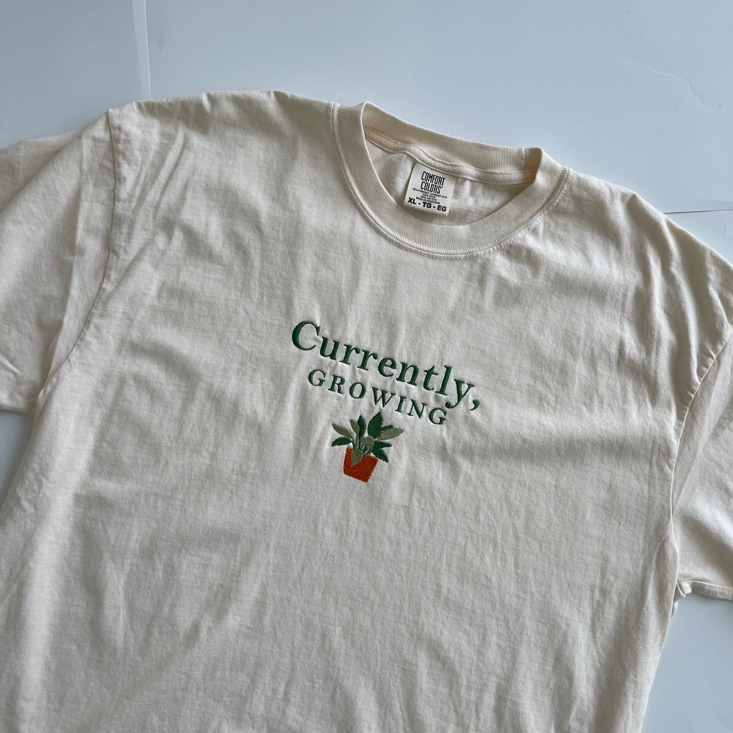 Currently, Growing Tshirt