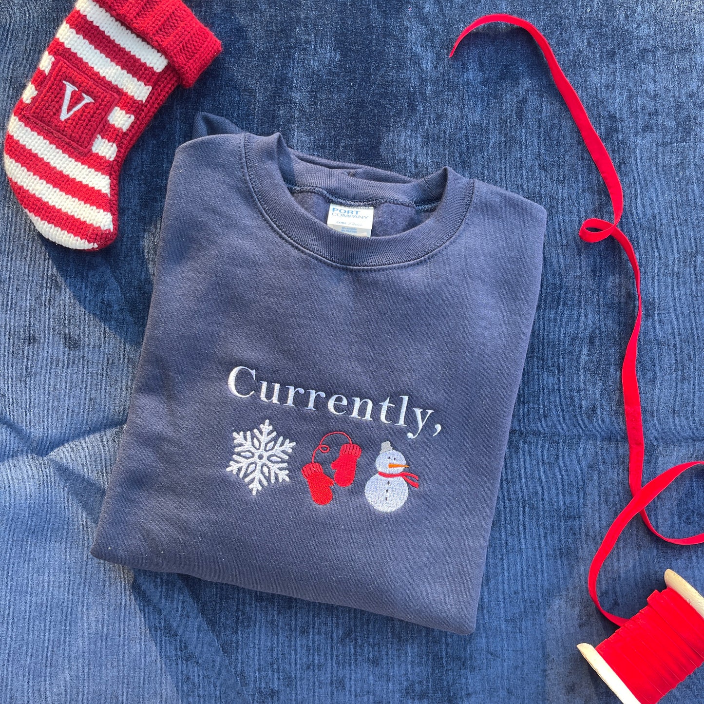 Currently, Winter Sweatshirt