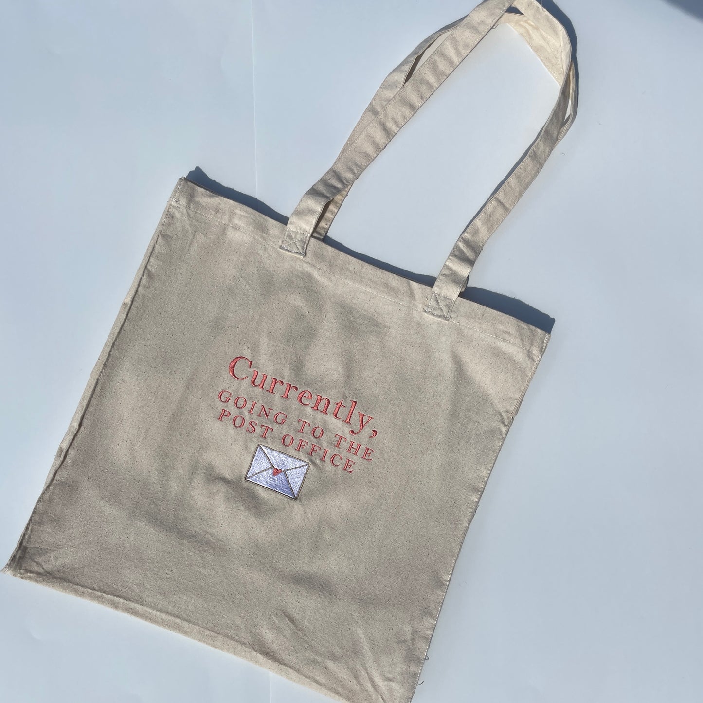 Currently, Going to the Post Office Tote Bag