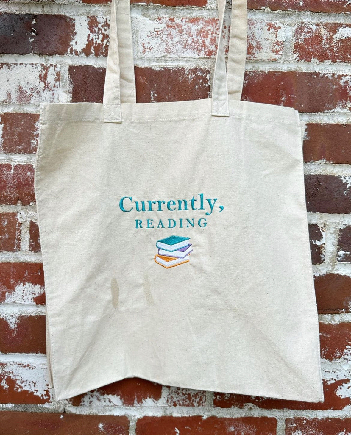 Currently, Reading Tote