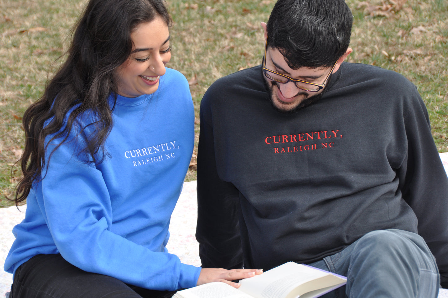 Currently Cities Embroidered Sweatshirt