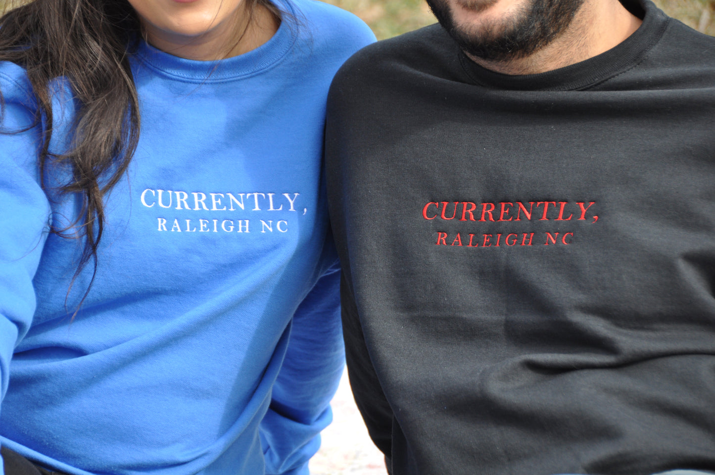 Currently Cities Embroidered Sweatshirt