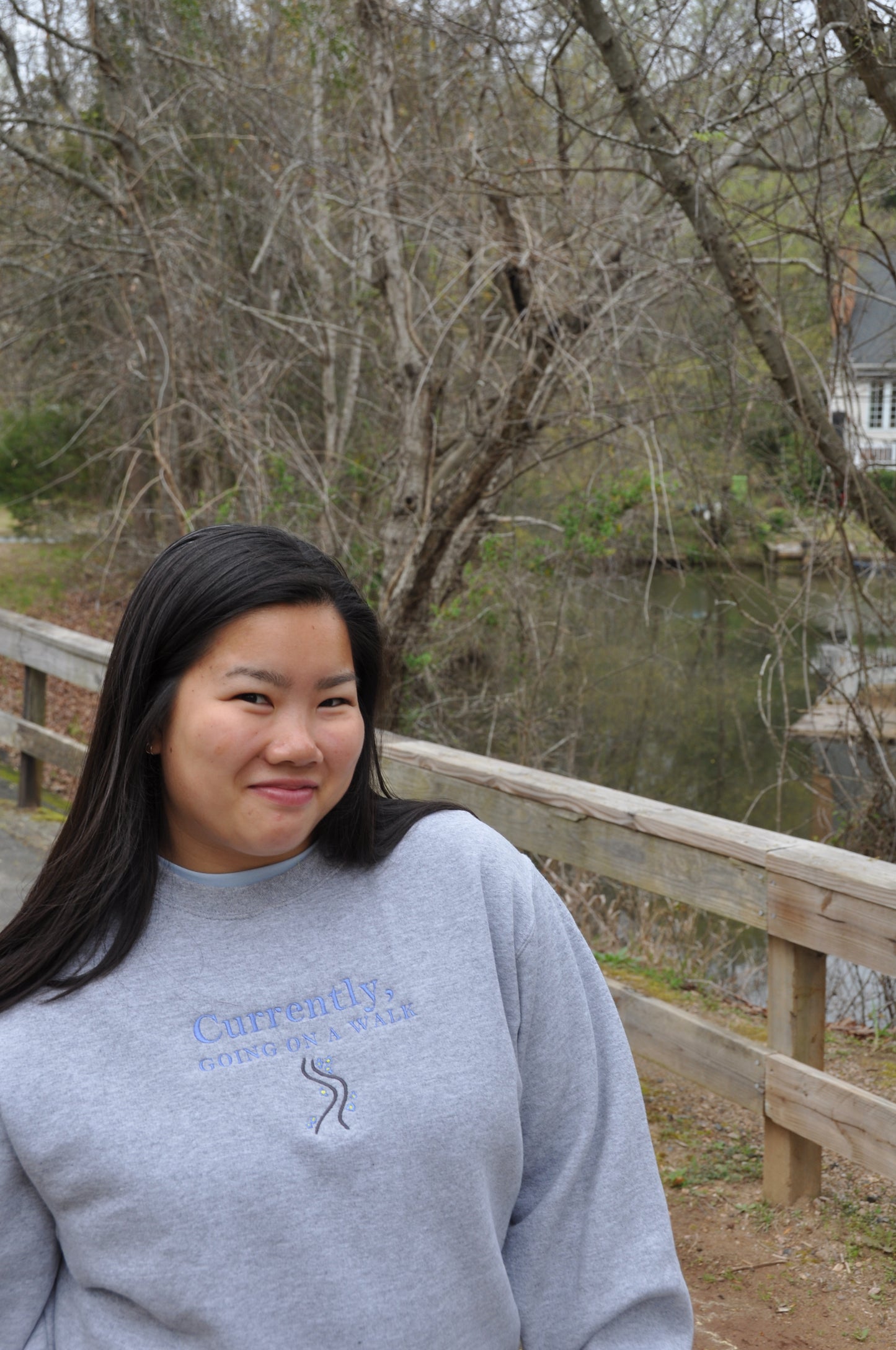 Currently, Going on a Walk Sweatshirt
