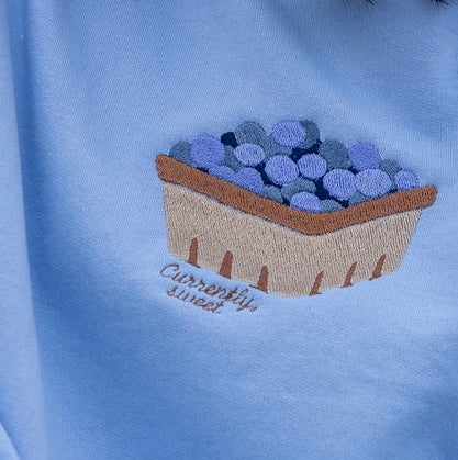Currently, sweet blueberries sweatshirt