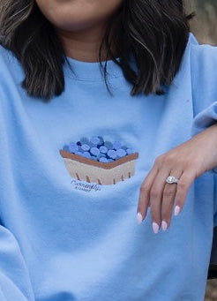 Currently, sweet blueberries sweatshirt