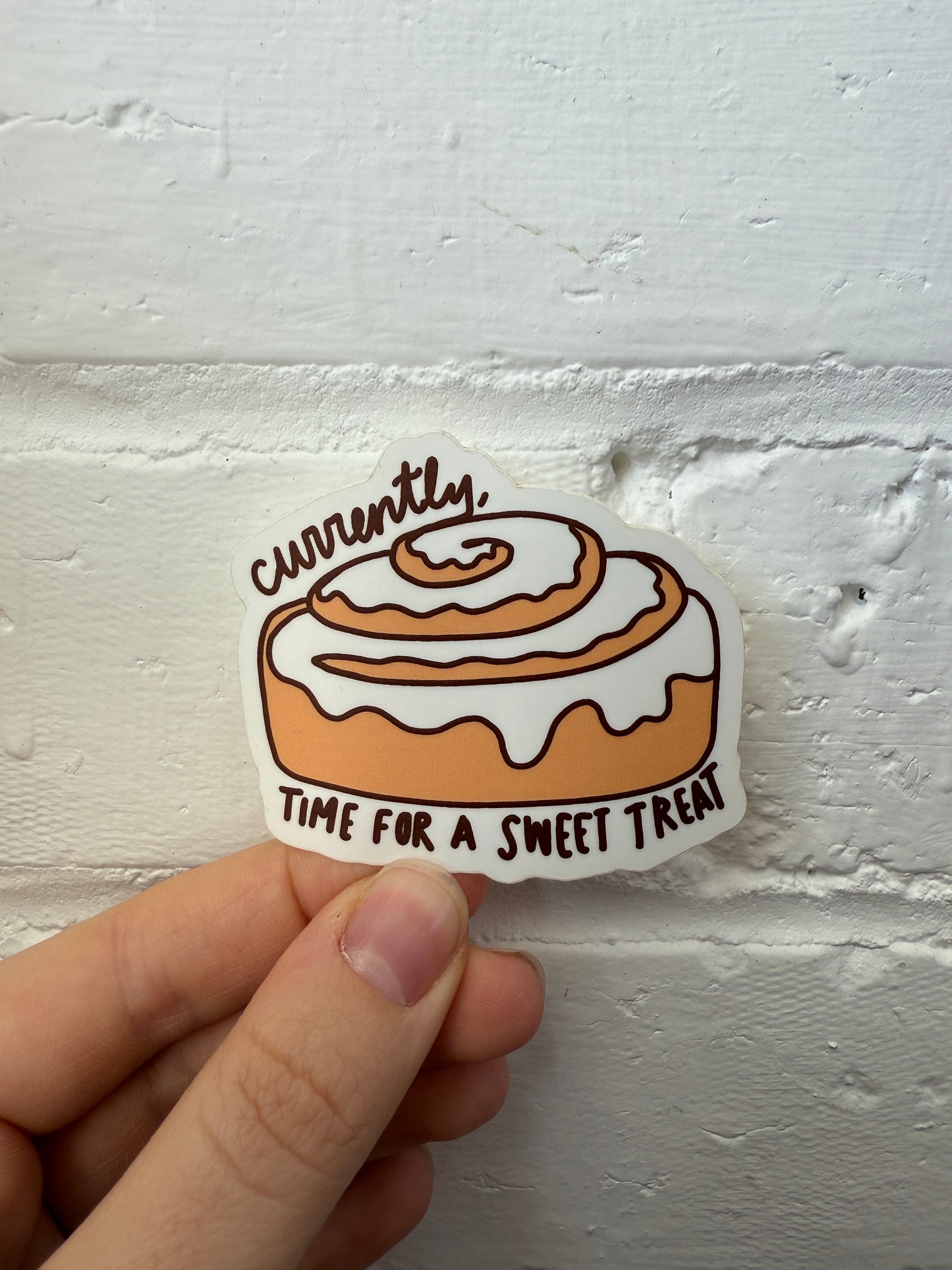 Currently, Time for a Sweet Treat Sticker