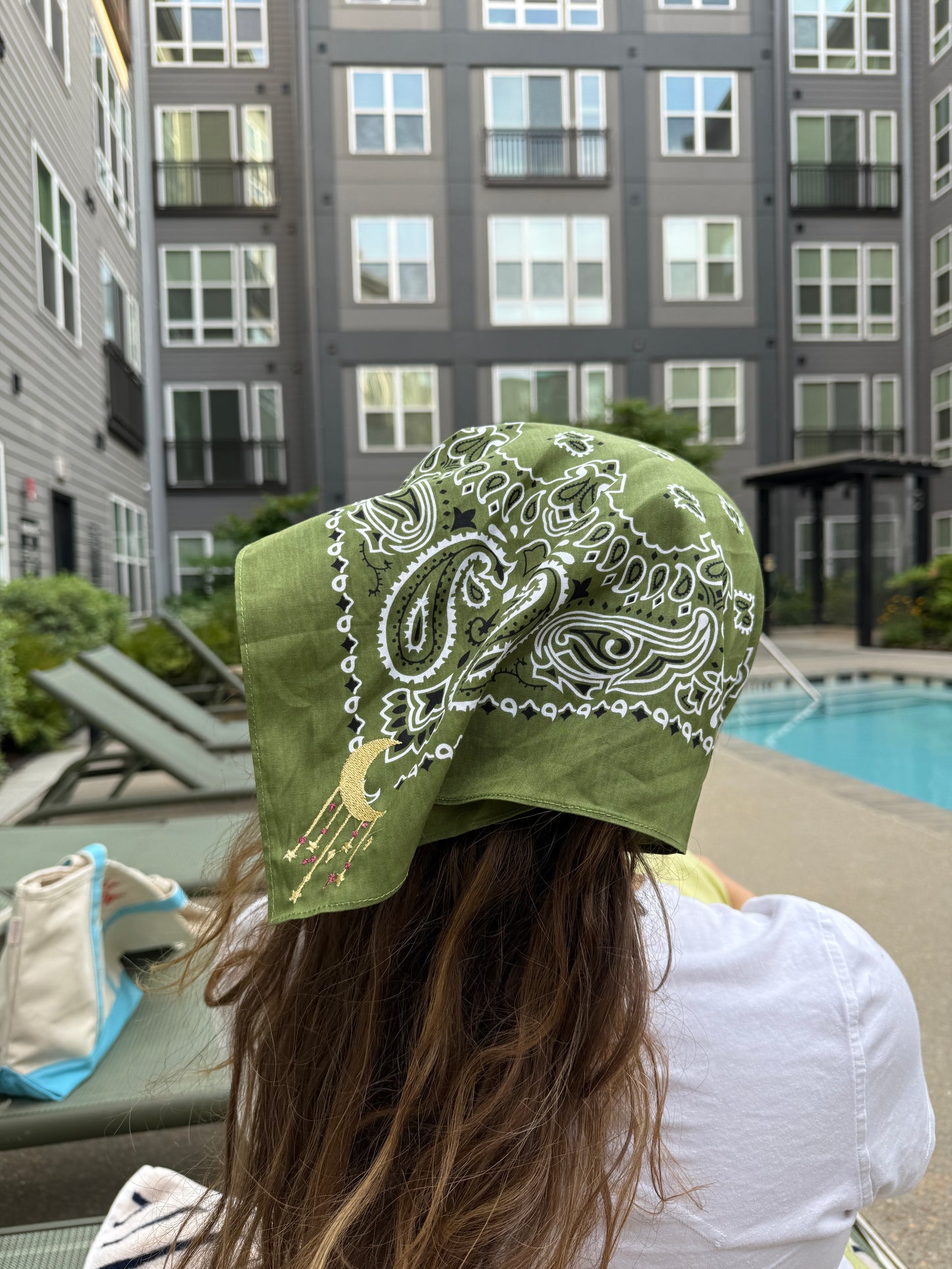 Moonlit Sage Bandana