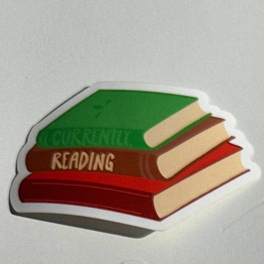 Currently, Reading Sticker