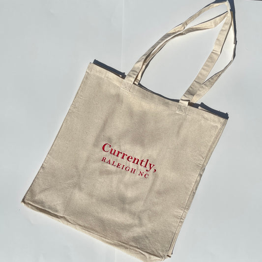 Currently, Cities Tote Bag