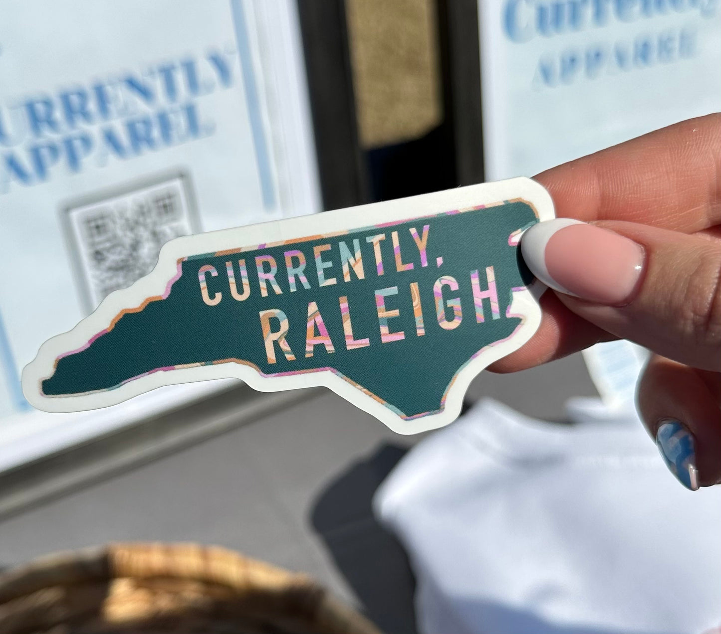Currently, Raleigh Sticker